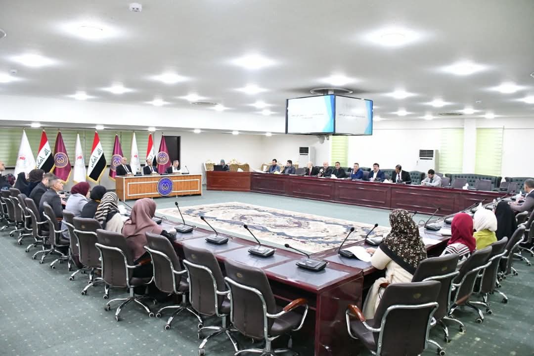 جامعة الفرات الأوسط التقنية تنظم ورشة عمل حول معايير الاعتماد المؤسسي الوطنية.