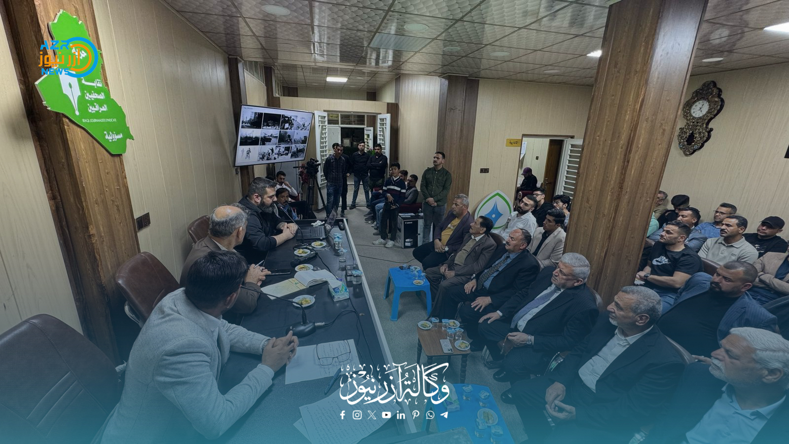 أمسية صحفية تحت عنوان "رحلة اكتشاف قوة الصورة الصحفية في نقل الحقيقة.