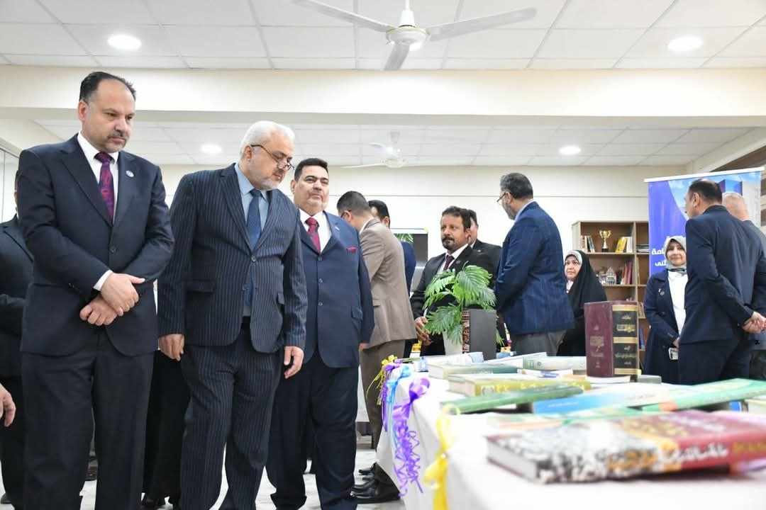 رئيس جامعة الفرات الأوسط التقنية يفتتح مهرجان المكتبة الثقافي في السماوة