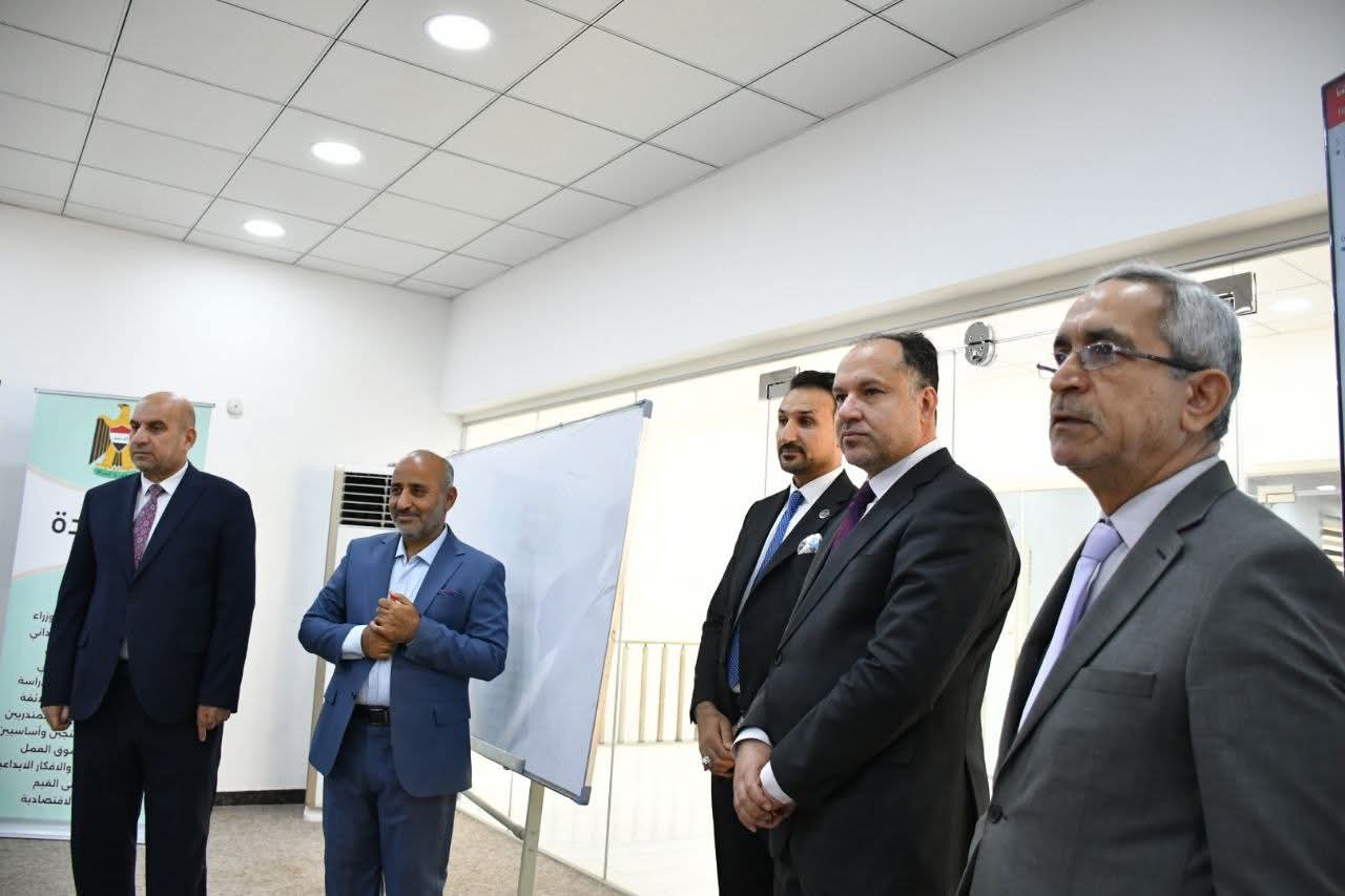 رئيس جامعة الفرات الأوسط التقنية يفتتح دورة تدريب المدربين (TOT) ضمن مبادرة "ريادة"