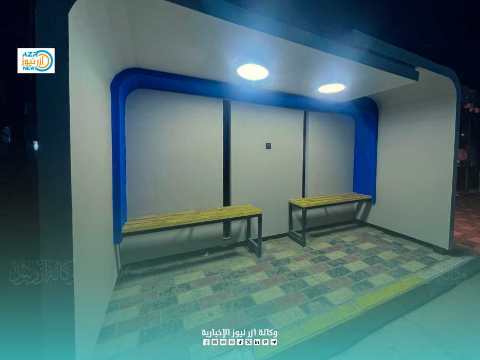 بلدية قضاء الحر في كربلاء تنشئ موقفاً حضارياً للحافلات خدمةً للمواطنين