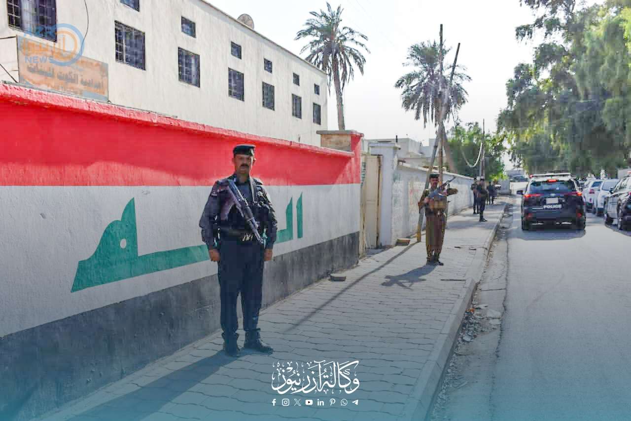 قائد شرطة واسط يشرف ميدانياً على ممارسة أمنية لتأمين مراكز الاقتراع استعداداً لانتخابات مجلس النواب 2025