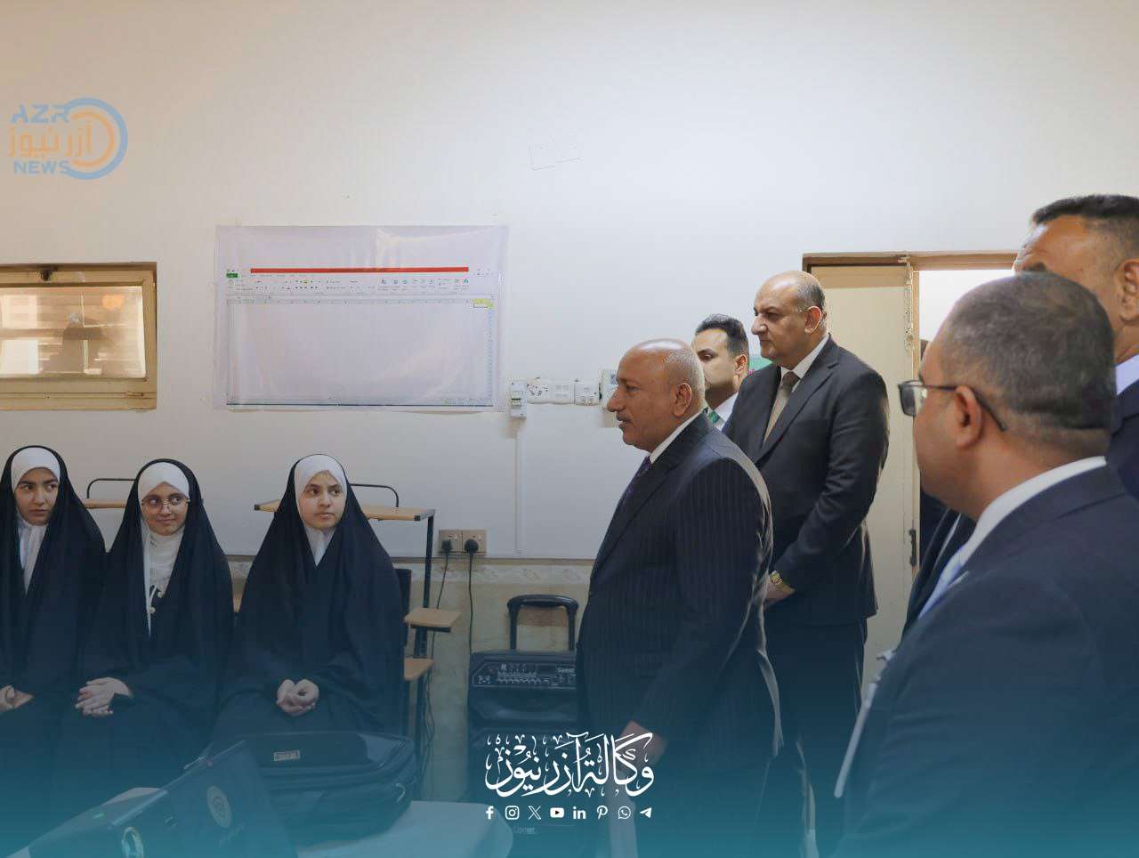 الأمن الوطني والتربية في كربلاء يطلقان حملة توعوية لوقف الابتزاز الإلكتروني داخل المدارس