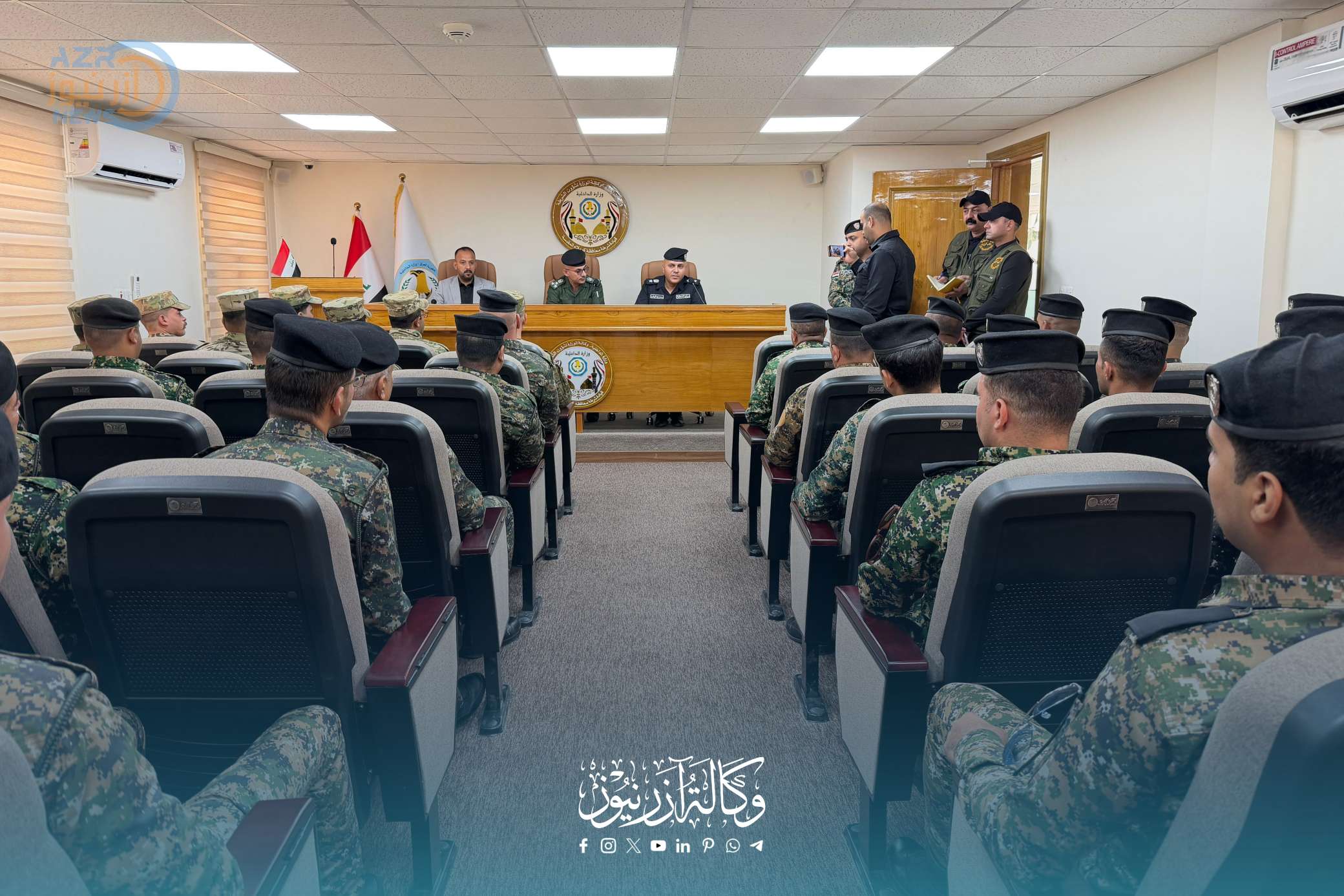 وزارة الداخلية ترفع كفاءة منتسبي شرطة كربلاء عبر محاضرات توعوية متخصصة