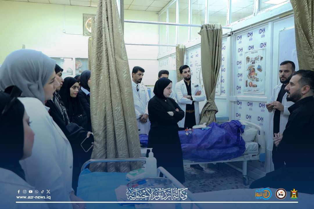 ورشة إسعافات أولية بجامعة الزهراوي لتعزيز الجاهزية الطبية في كربلاء