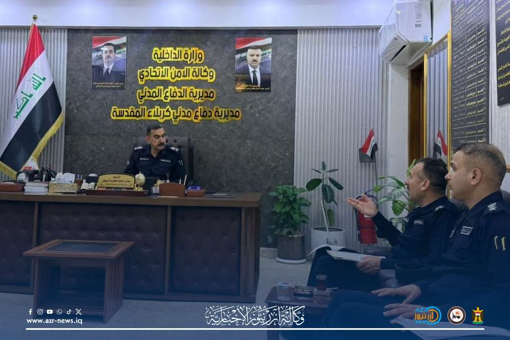 اللواء أحمد باهي سماري يصل كربلاء ويوجه بتعزيز إجراءات حماية خطة الحصاد الزراعي